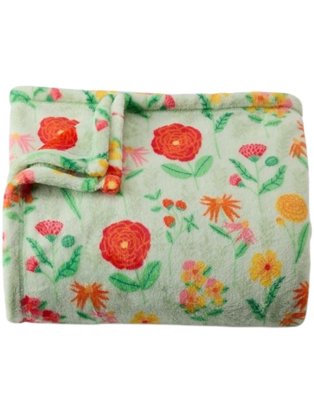The Big One“Spring Floral” Oversized Supersoft Plush Throw Blanket (NWT)
